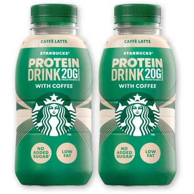 Starbucks Protein drink caffe latte coffee 2-pack