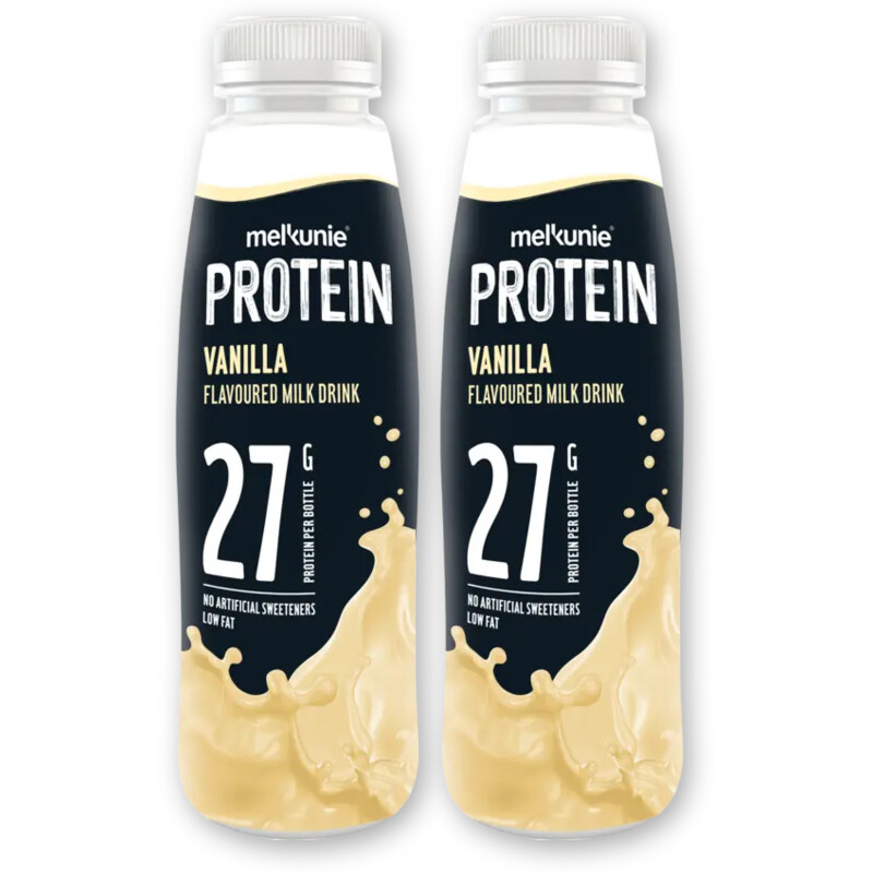 Melkunie Protein vanille melkdrank 2-pack