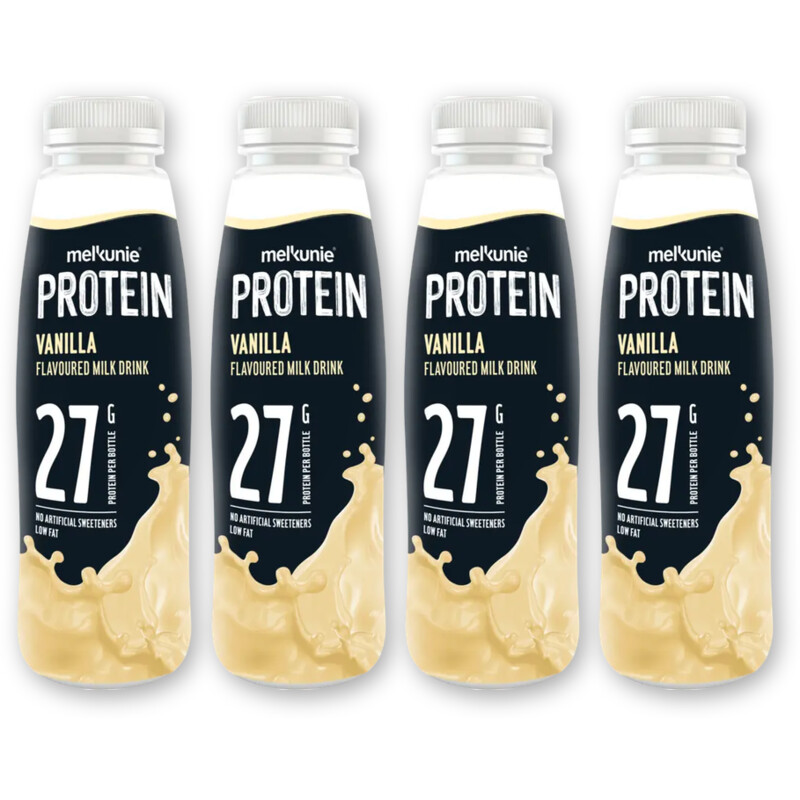 Melkunie Protein vanille melkdrank 4-pack