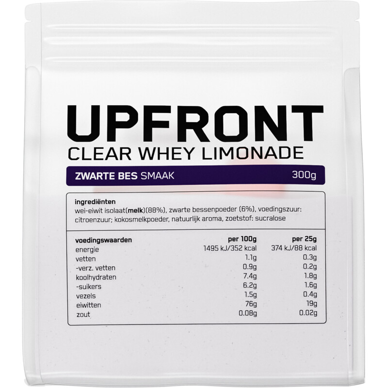 Upfront Eiwit limonade cassis