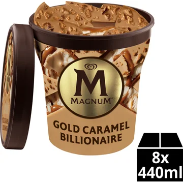 Magnum Double gold caramel billionaire