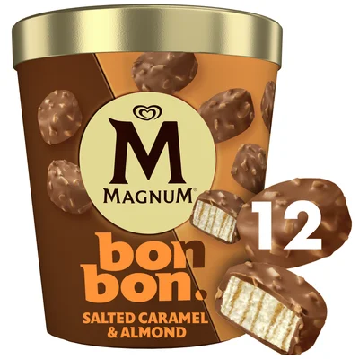 Magnum Bonbon salted caramel & almond