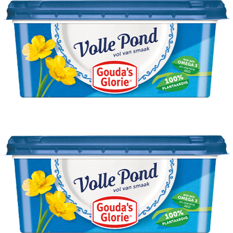 Gouda's Glorie Volle pond 2-pack