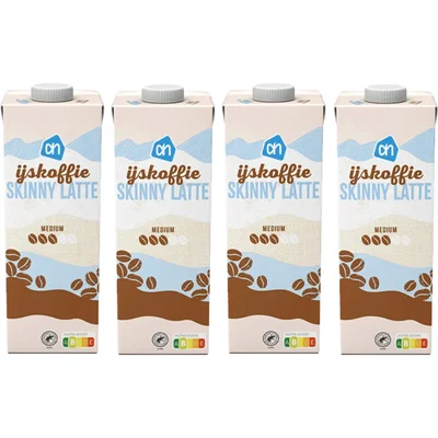 AH IJskoffie skinny latte 4-pack