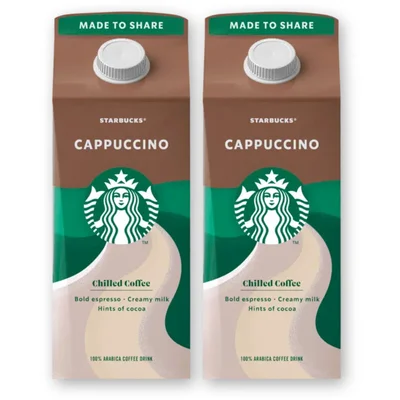 Starbucks Cappuccino ijskoffie 2-pack