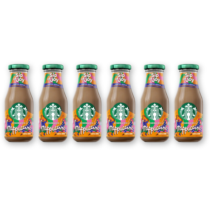 Starbucks Frappuccino sip on sunshine 6-pack