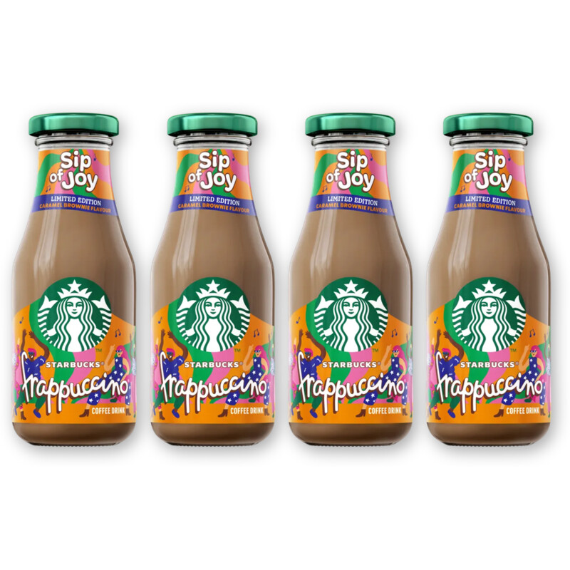 Starbucks Frappuccino sip on sunshine 4-pack