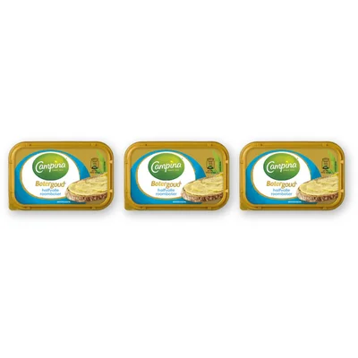 Campina botergoud halfvolle roomboter 3-pack