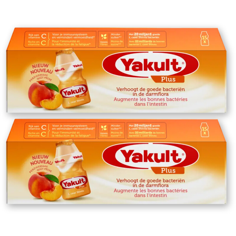 Yakult plus 15-pack 2-pack