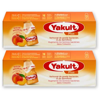 Yakult plus 15-pack 2-pack