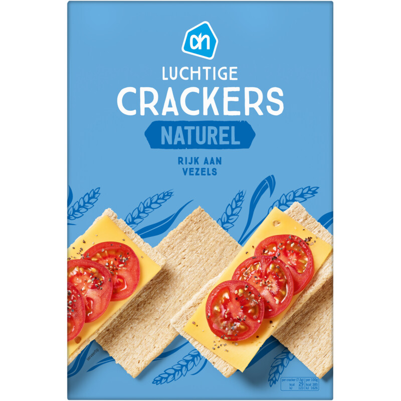 AH Luchtige crackers naturel