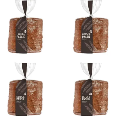 AH Liefde & Passie Meergranen ongesneden 4-pack