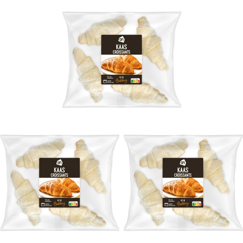AH Kaas croissants 3-pack