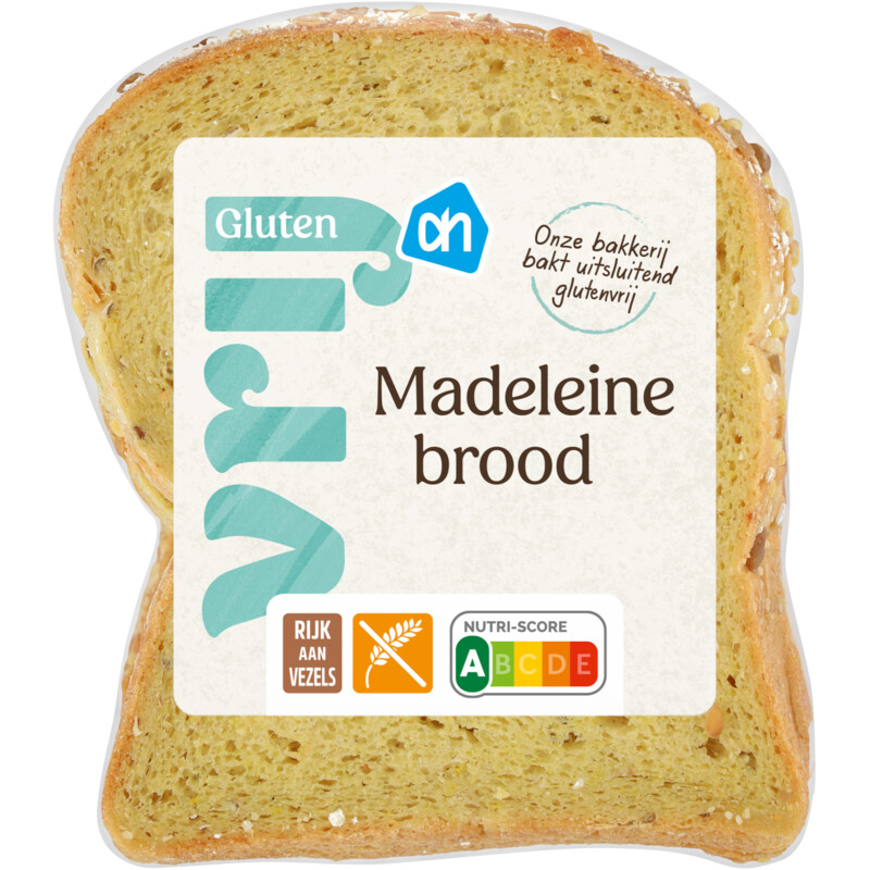AH Glutenvrij Madeleine brood half