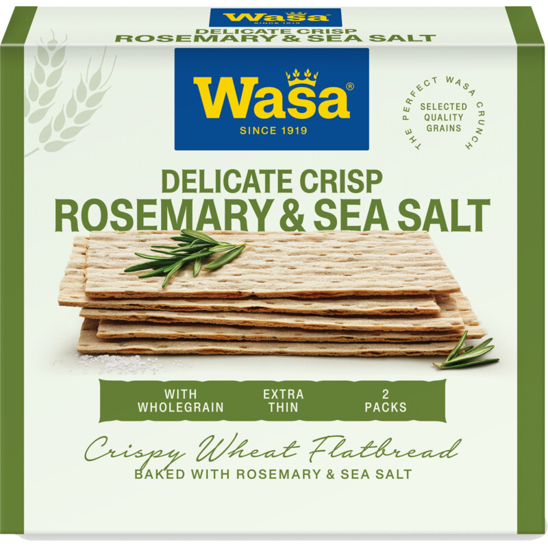 Wasa Delicate crisp sesame & seasalt