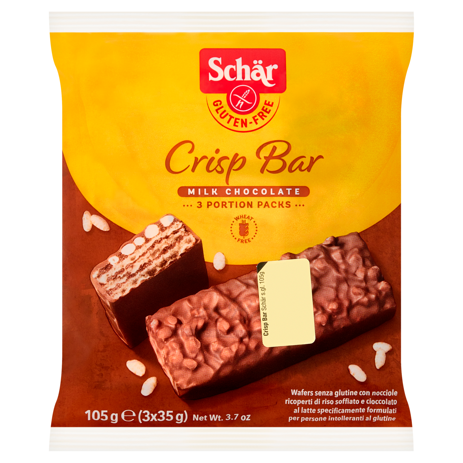 Schär Crisp bar glutenvrij