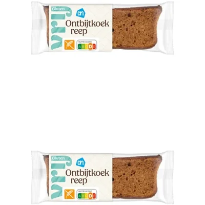 AH Glutenvrij Vezelrijke ontbijtkoekreep 2-pack