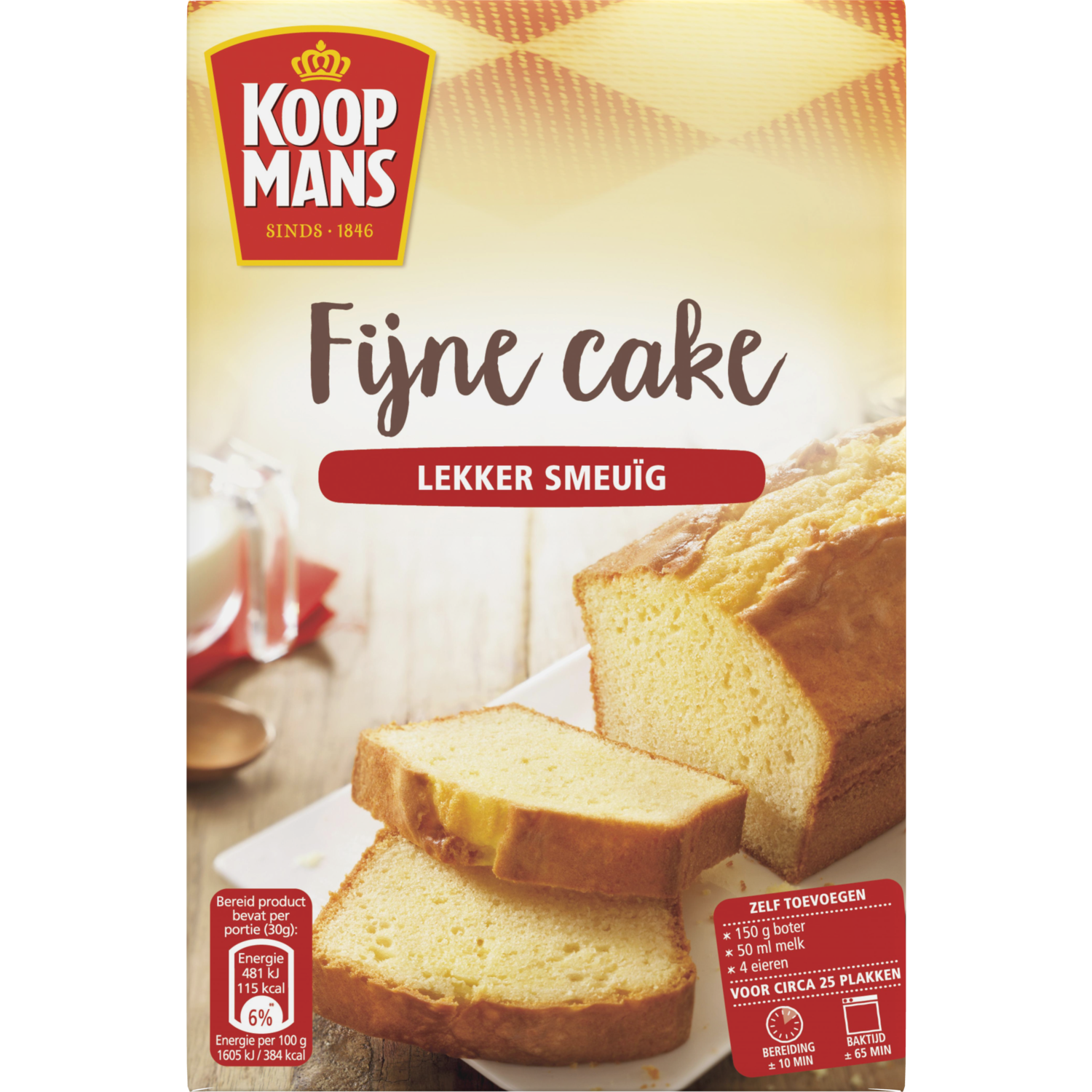 Koopmans Mix voor fijne cake