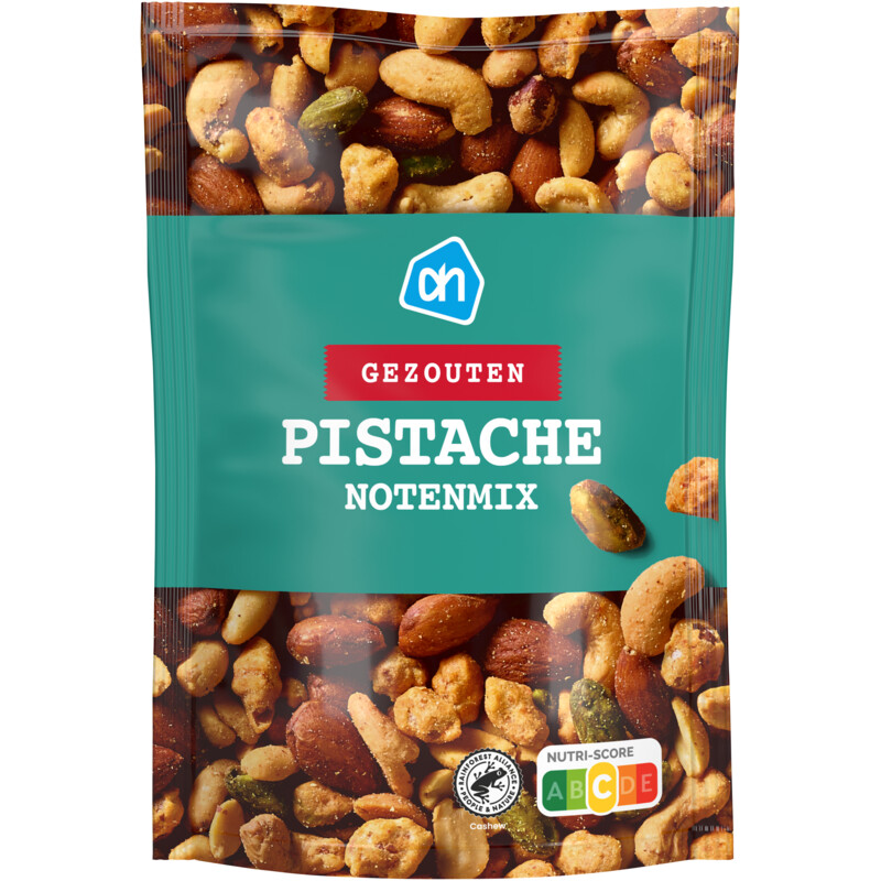AH Gezouten pistachemix notenmix