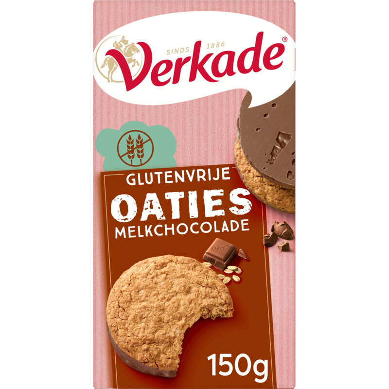 Verkade Glutenvrije oaties melkchocolade