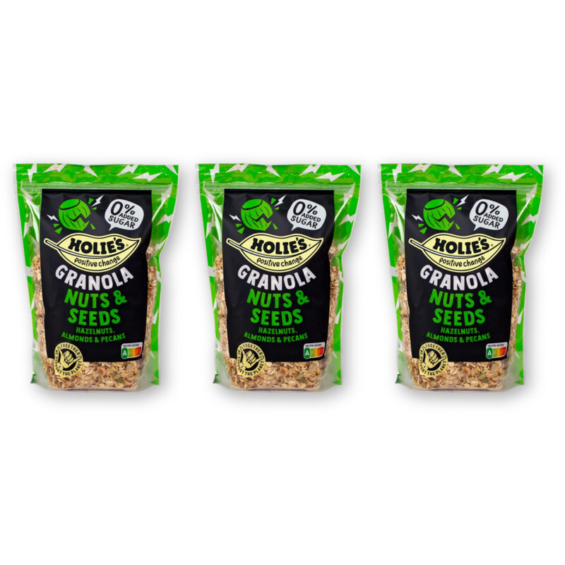 Holie's Granola noten 3-pack
