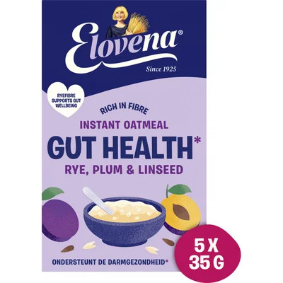 Elovena Instant oatmeal gut health