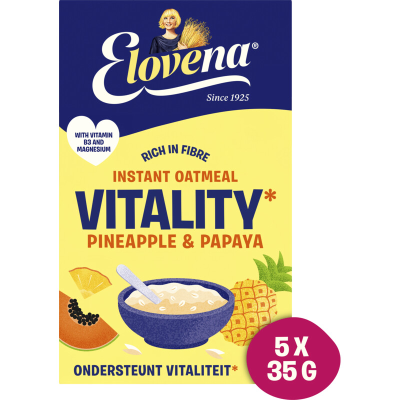 Elovena Instant oatmeal vitality