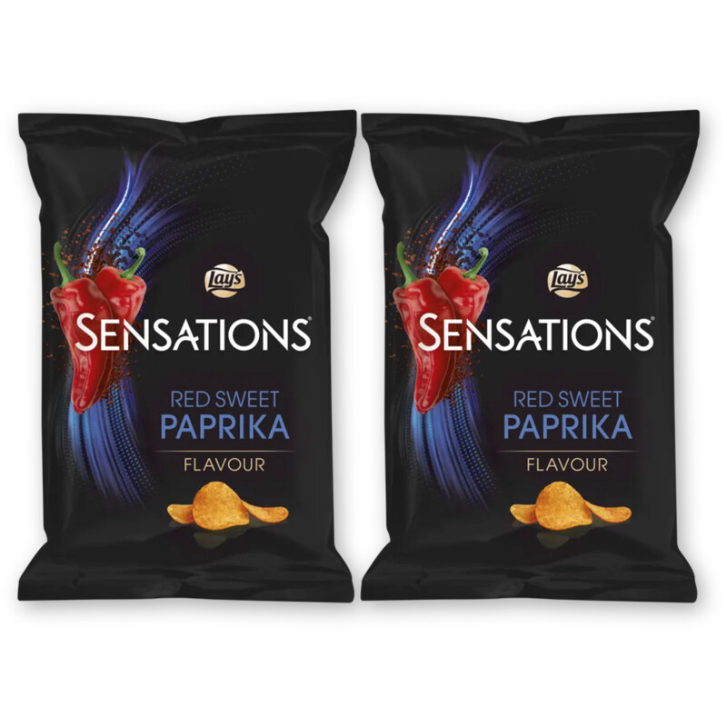 Lay's Sensations Red Sweet Paprika 2-pack