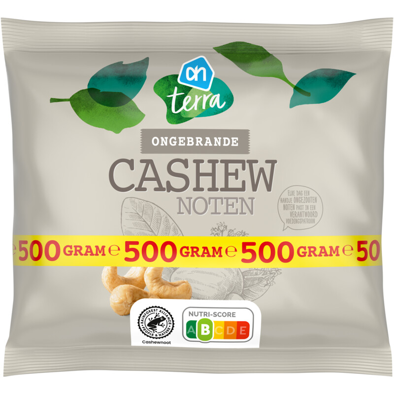 AH Terra Ongebrande cashewnoten