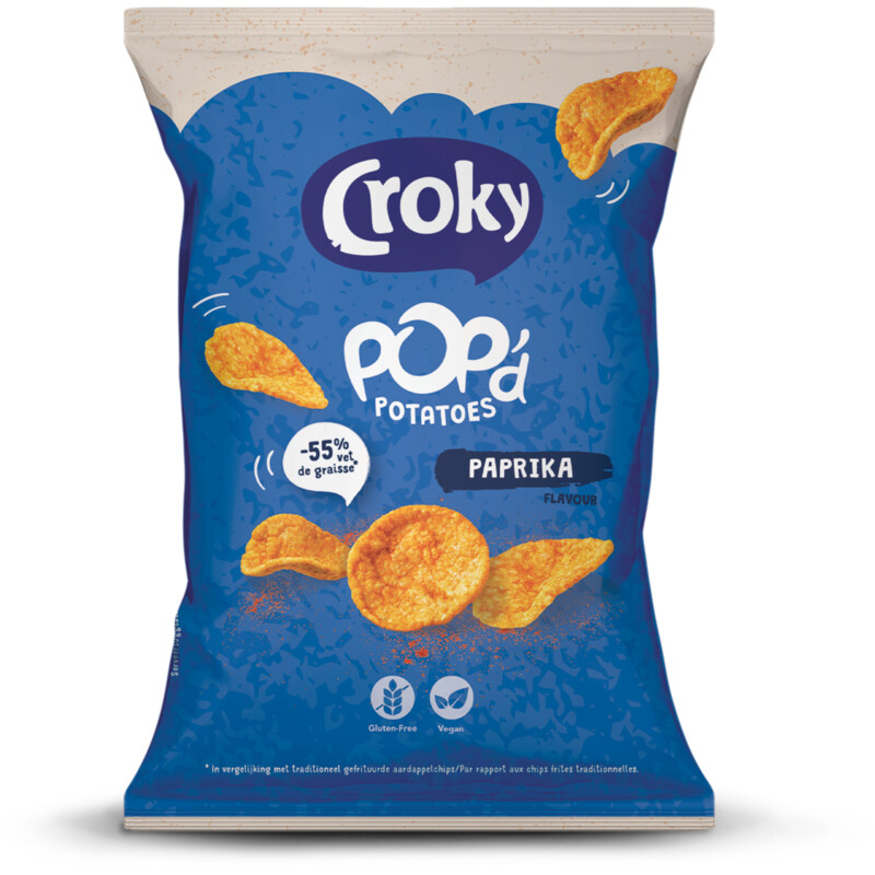 Croky Pop'd potatoes paprika