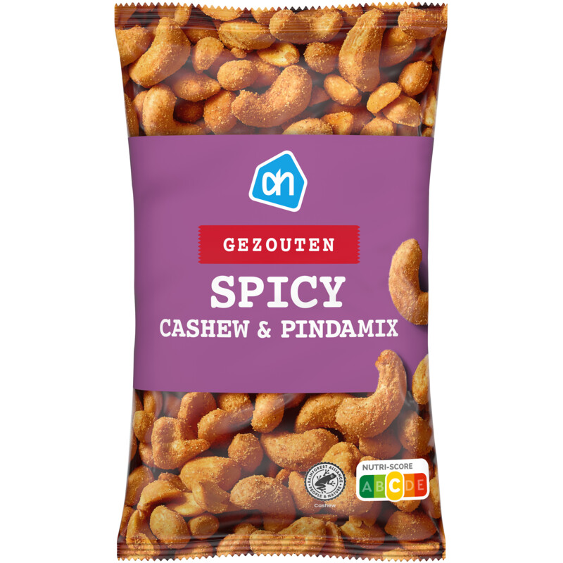 AH Spicy cashew & pindamix gezouten