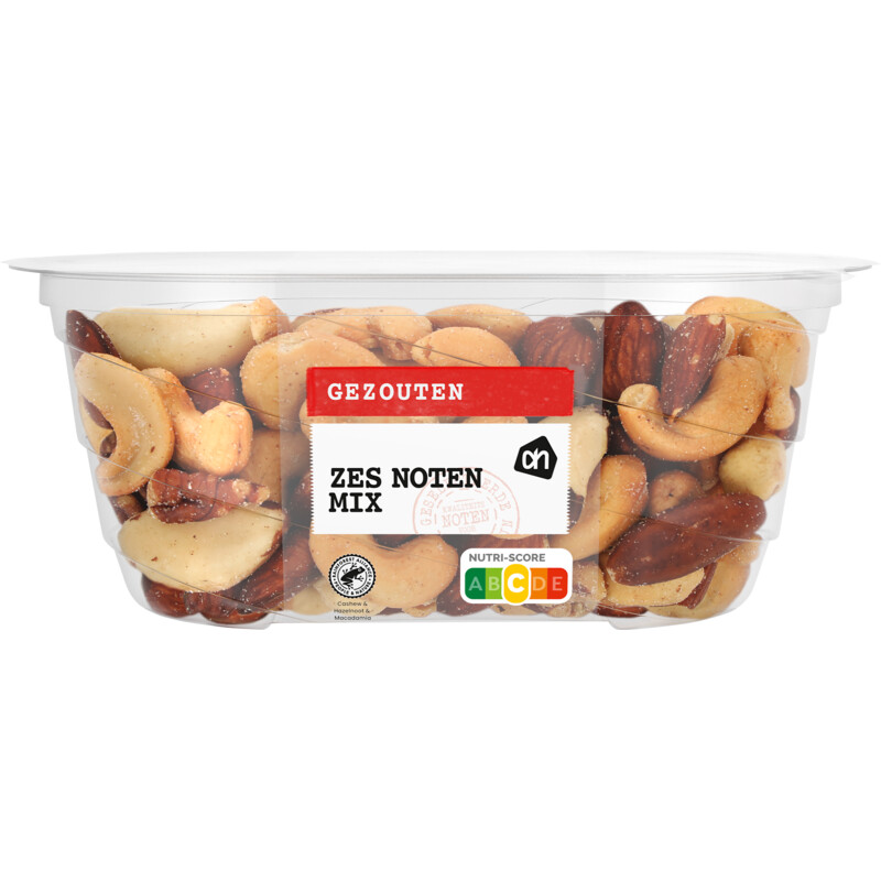 AH Zes noten mix gezouten