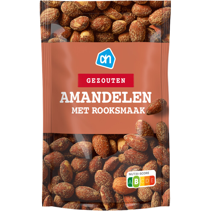 AH Amandelen met rooksmaak gezouten