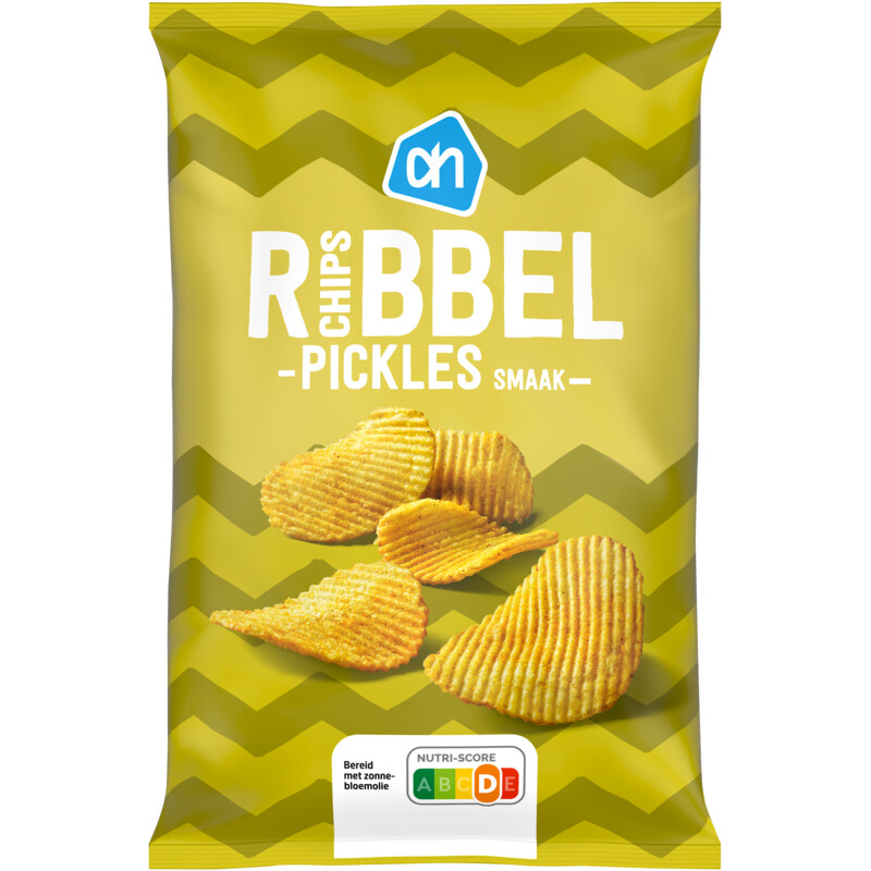 AH Ribbelchips pickles