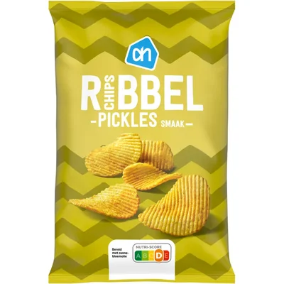 AH Ribbelchips pickles