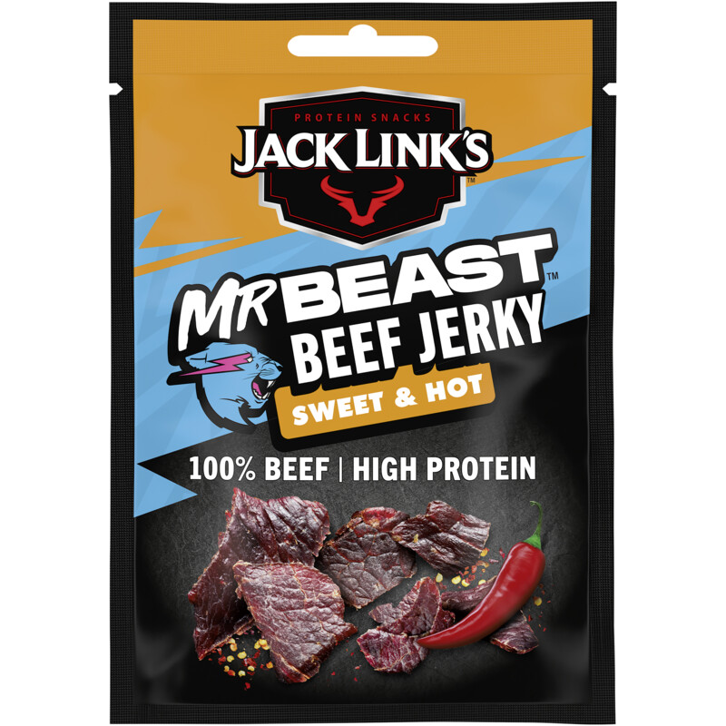Jack Link's Beef jerky sweet & hot
