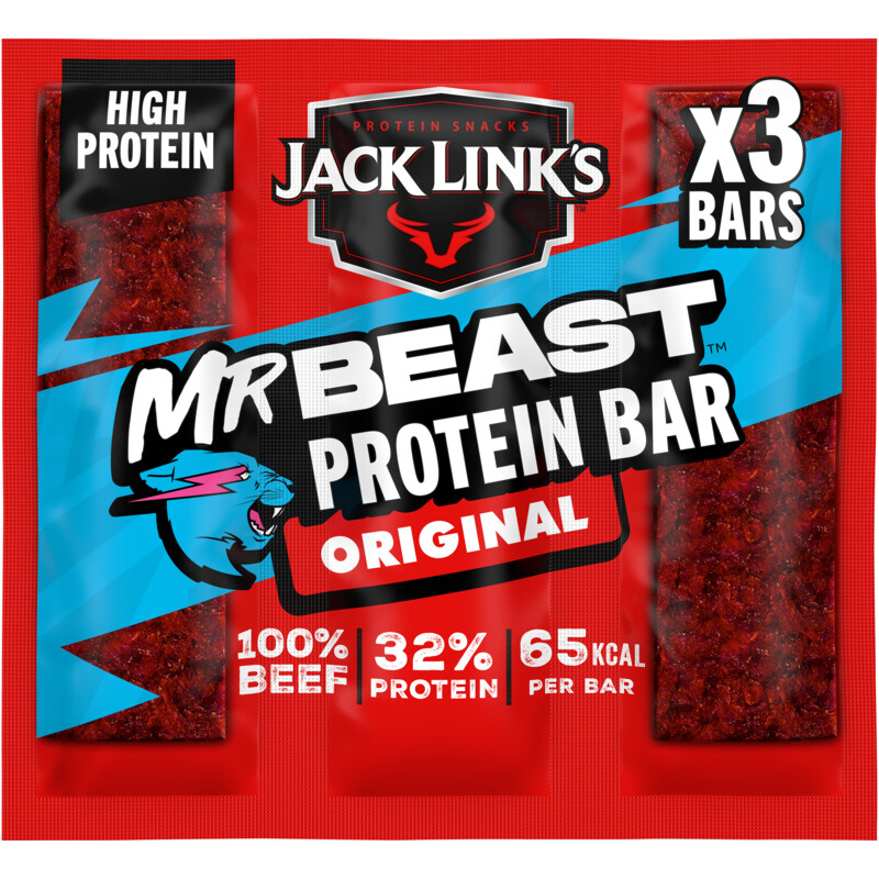 Jack Link's Protein bar original 3-pack