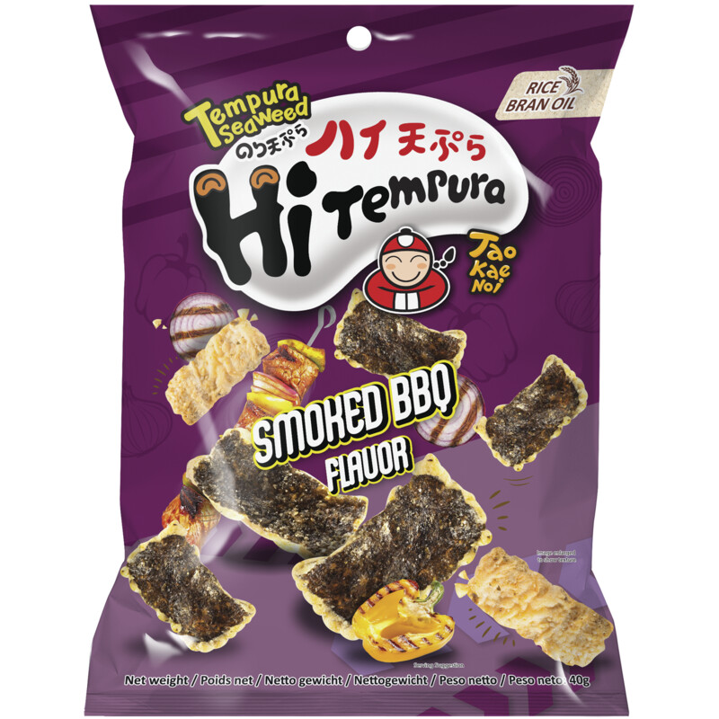 Tao Kae Noi Tempura seaweed smoked BBQ