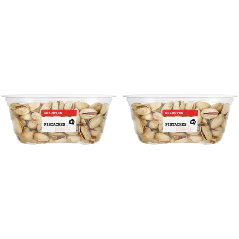 AH Pistachenoten gezouten 2-pack