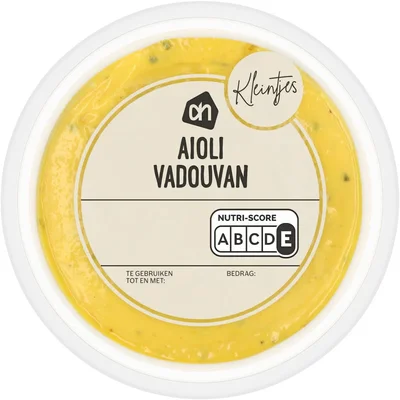 AH Kleintje aioli vadouvan