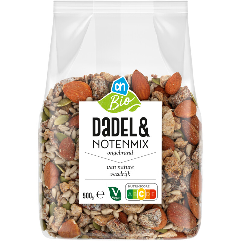 AH Biologisch Dadel & notenmix ongebrand