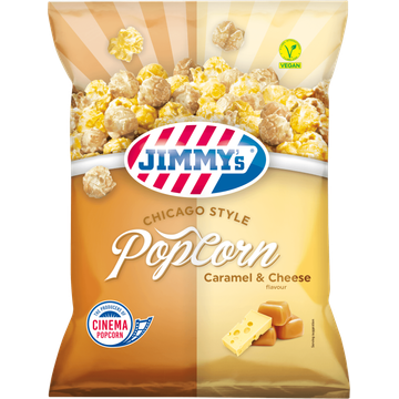 Jimmy's Popcorn caramel & cheese mix