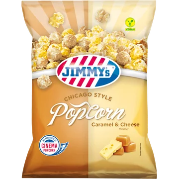 Jimmy's Popcorn caramel & cheese mix