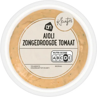AH Kleintje aioli zongedroogde tomaat