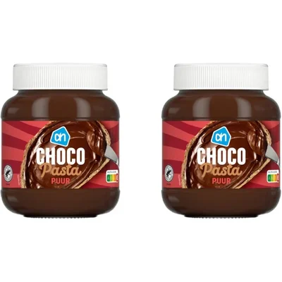AH Chocoladepasta puur 2-pack