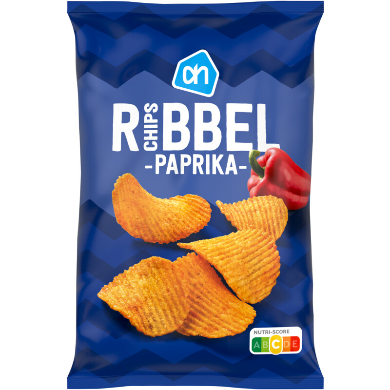 AH Ribbelchips paprika