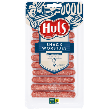 Huls Snack worstjes met kruidnagel