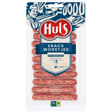 Huls Snack worstjes met kruidnagel