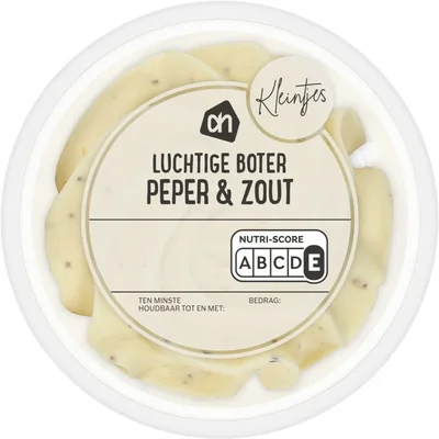 AH Kleintje luchtige boter peper & zout