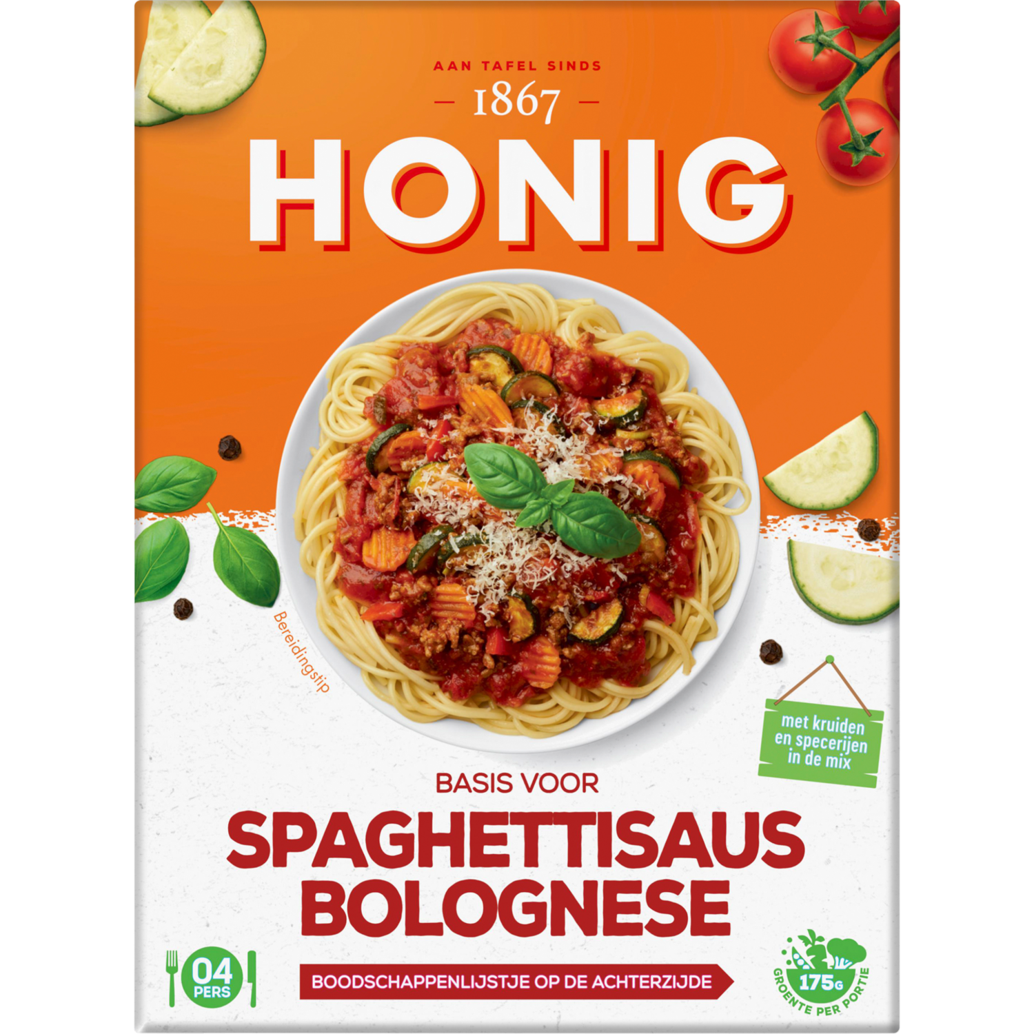 Honig Basis voor spaghettisaus bolognese